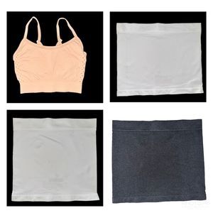 New 4-Piece Maternity Bra & Band Set XS/S & M/L